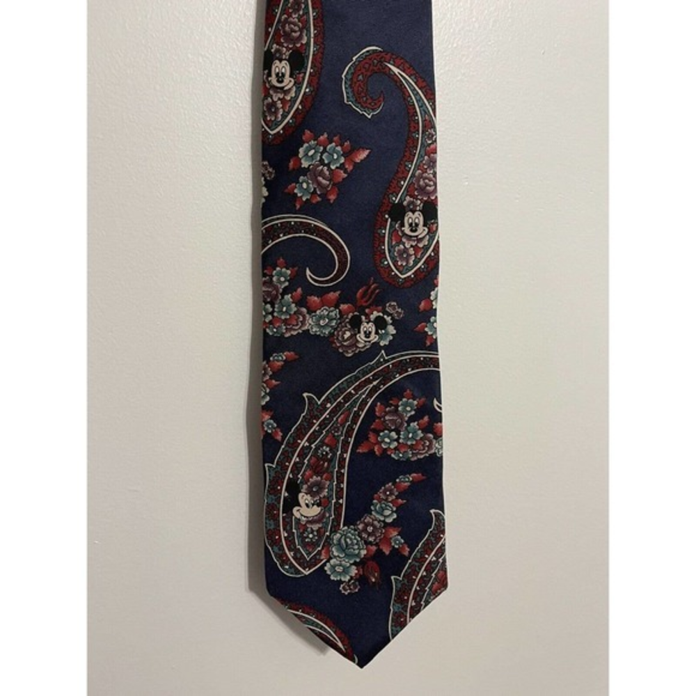 Disney Originals Mickey Mouse Men's‎ Neck Tie 100% Silk